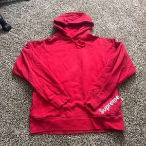Supreme SS18 Corner Label hoodie